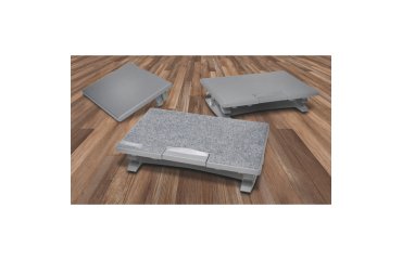 Reposapiés Kensington SmartFit® SOLEMATE, gris
