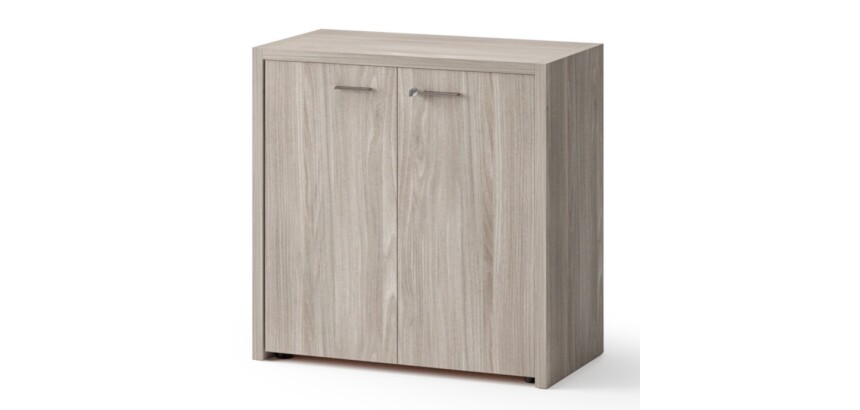 Armoire basse XENNON  portes battantes H.86 x L.86 cm