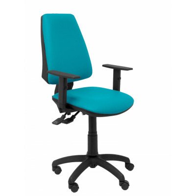 Elche S similpiel brazos regulables - Verde