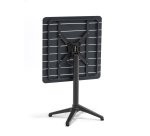 Table bistro d'extérieur LAYON - structure aluminium