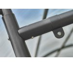 Abris vélos dôme 6 vélos + 2 scooters / motos Modèle initial - Coloris gris anthracite RAL 7021