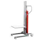Gerbeur Astair à levée électrique avec plateau 60 kg course de levée 1200 mm