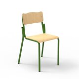 Chaise école en hêtre H 46 cm