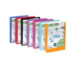 Classeur souple personnalisable - A4 - Dos 3,5 cm - polypropylène - Essentiel Recycle  VIQUEL - coloris assortis