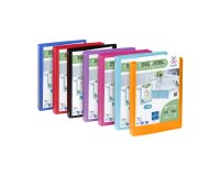 Classeur souple personnalisable - A4 - Dos 3,5 cm - polypropylène - Essentiel Recycle  VIQUEL - coloris assortis