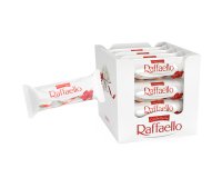 Bombones Ferrero Raffaello - Caja de 16 packs de 3 bombones.