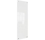Panel pizarra magnética de cristal pequeña NOBO  300 x 900 mm, blanco