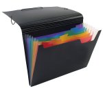 Trieur extensible 6 compartiments Rainbow Class - Viquel - 32 x 24,5 cm