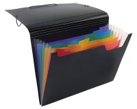 Trieur extensible 6 compartiments Rainbow Class - Viquel - 32 x 24,5 cm