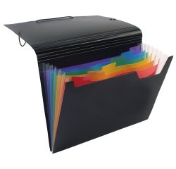 Trieur extensible 6 compartiments Rainbow Class - Viquel - 32 x 24,5 cm