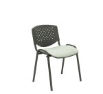 Silla confidente Pétrola - pack de  4 - Gris