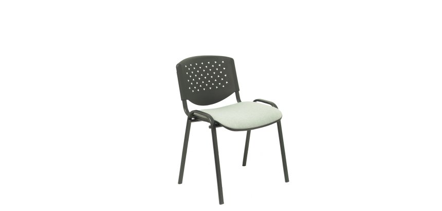 Silla confidente Pétrola - pack de  4 - Gris