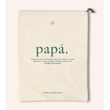 Bolsa Tela Regalo "Papá definición" NEW
