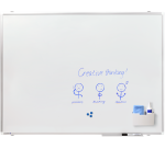 Tableau blanc émaillé PREMIUM PLUS 90x180cm - Legamaster
