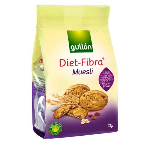 Galeltas Gullon Dietfibra Muesli 75 g