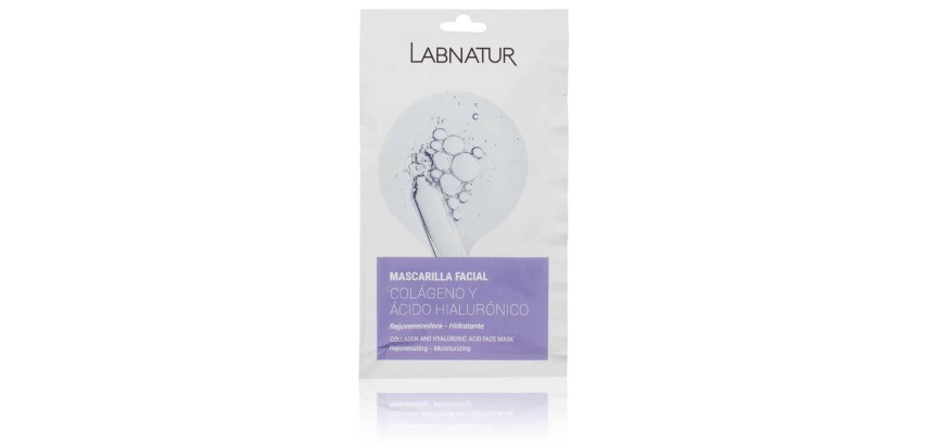 Mascarilla Facial Colágeno y Ácido Hialurónico 15ml Labnatur
