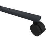 Tableau blanc rotatif laqué UNITE 100x150cm - Legamaster