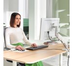 Brazo para un monitor Leitz Ergo Space Saving