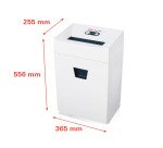 Destructora de documentos HSM Pure 320, nivel de seguridad 4, corte en partículas, 8 hojas
