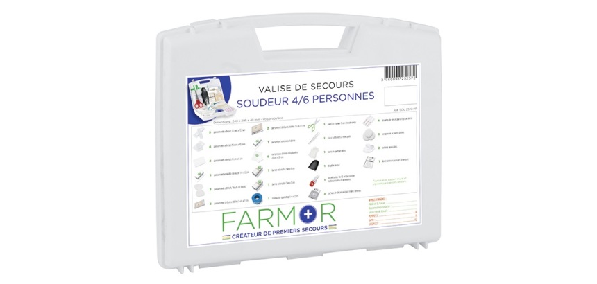 Valise de secours Soudeur 4/6 personnes