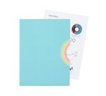 Pochette coin A4 - 4 positions - VIQUEL RAINBOW PASTEL - couleurs assorties