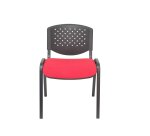 Silla confidente Pétrola - pack de  4 - Rojo