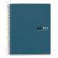Notebook The Original, Couverture rigide, A5, lignes horizontales, 80 feuilles de 1 couleur, Miquelrius, Océan.
