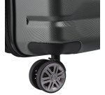 DELSEY Air Armour - Valise extensible 4 doubles roues  68 cm noire