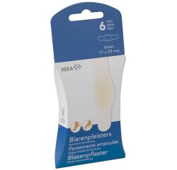 Pansements pour ampoules orteil Heka