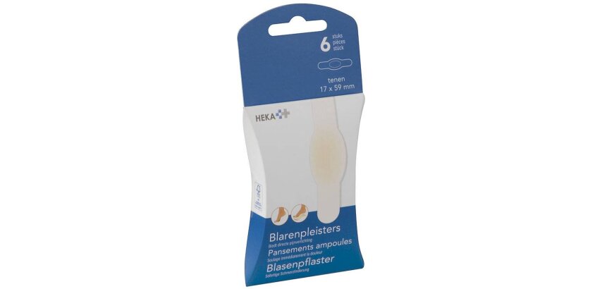 Pansements pour ampoules orteil Heka