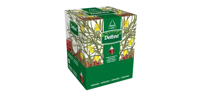 Infusión en Pirámide Rooibos Albahaca Deltea 20 unidades