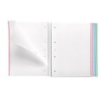 Cahier à spirale 'Notebook AURORA', A4, Santorini