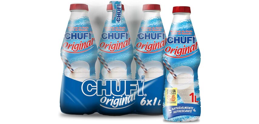 Horchata Chufi en envase Pet 1L - Pack de 6 unidades