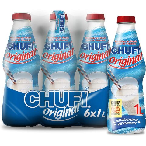 Horchata Chufi en envase Pet 1L - Pack de 6 unidades