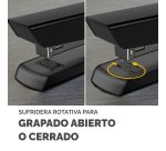 Grapadora Estándar Fellowes  LX820 Negro