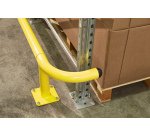 Arceaux de protection de rack - bardage - borne électrique / chargeur et conciergerie etc.  Coloris jaune