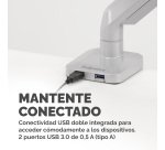 Brazo para monitor individual Platinum Series™ Plata Fellowes