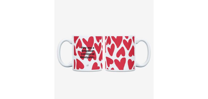 Taza "Desayuno" 350ml, cerámica 
