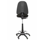 Taburete alto Ayna bali ruedas de parqué