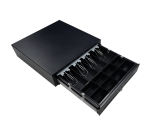 Cajón portamonedas manual negro 41cm