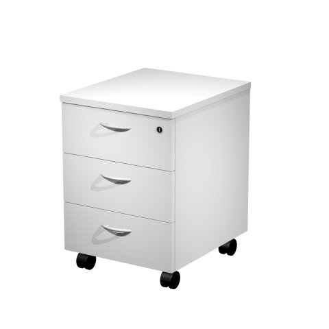 Cajonera móvil Presto - Venere 3 cajones. - Blanco