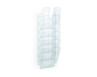 Trieur mural 6 cases Flexiplus Durable A4 portrait incolore