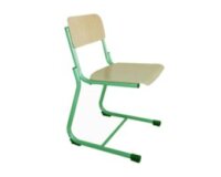Chaise école luge Fabiano hêtre - Taille T6 pour primaire (P5/P6)