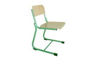 Chaise école luge Fabiano hêtre - Taille T6 pour primaire (P5/P6)