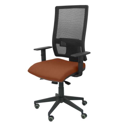 Silla Horna bali negro sin cabecero - Marrón