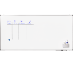 Tableau blanc laqué PREMIUM 100x200cm - Legamaster