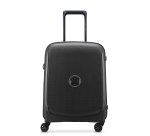 Delsey Belmont plus - Valise cabine Slim 4 doubles roues 55 cm noir