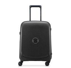 Delsey Belmont plus - Valise cabine Slim 4 doubles roues 55 cm noir