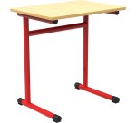 Table école Fabiano monoplace L 76 cm - Taille T6 pour primaire (P5) à sécondaire