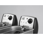 FRITEL FR 1355-Duo Inox 2x3L 2x2200W
